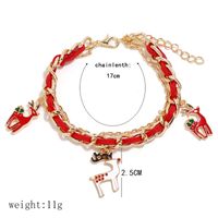Bracelet Multicouche D&#39;alliage De Père Noël D&#39;élan De Noël En Gros main image 3