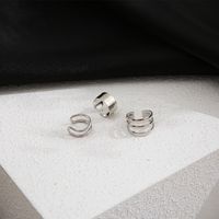 New Creative Simple Non-pierced Ear Bone Clip Five-piece Hollow Multi-layer Earrings Wholesale main image 4