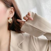 2020 الجديد Tao Mahua الأذن الأقراط النسائية الكورية المتقدمة S925 الإبرة الفضية مبالغ فيها الأذنين الشخصية main image 3