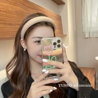Korean Sponge Headband Female 2021 New Wide Side Fabric Headband main image 4