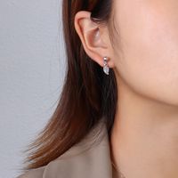 Fashion New Titanium Steel Earrings sku image 3