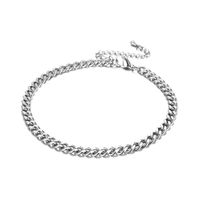 Fashion Geometric Stainless Steel Plating 18K Gold Plated Women'S Anklet sku image 1