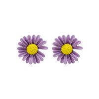 1 Pair Of Fashion Floral Plating Stud Earrings For Women sku image 15