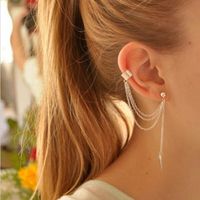 New Creative Simple Non-pierced Ear Bone Clip Five-piece Hollow Multi-layer Earrings Wholesale sku image 6