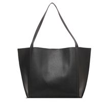 Medium Pu Leather Streetwear Tote Bag Fashion Weaving Simple Large-capacity Shoulder Bag main image 2