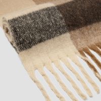 New Autumn And Winter Scarf Thick Plaid Long Fringed Double-sided Cashmere Warm Shawl Scarf main image 5