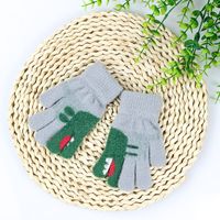 Autumn And Winter New Children's Gloves Cute Cartoon Multicolor Gloves Knitted Gloves main image 5