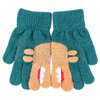 Autumn And Winter New Children's Gloves Cute Cartoon Multicolor Gloves Knitted Gloves main image 6