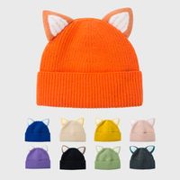 Fashion Warm Outdoor Woolen Hat Personality Knitted Hat main image 3