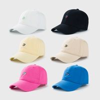 Korean Version Of The Letter D Embroidery Hat Fashion Simple Outdoor Baseball Cap Spring And Summer Sunscreen Cap main image 3