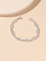 Women's Fashion Crystal Hollow Bracelet Wholesale main image 3