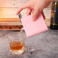 1pc Hip Flask With Mini Funnel Wholesale main image 2