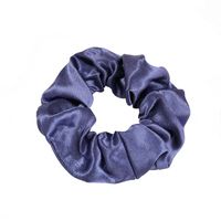 Retro Silk Satin Large Solid Color Hair Scrunchies Wholesale Nihaojewelry sku image 8