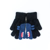Autumn And Winter New Children's Gloves Cute Cartoon Multicolor Gloves Knitted Gloves sku image 3