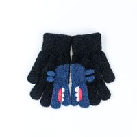 Otoño E Invierno Nuevos Guantes Para Niños Guantes Multicolores De Dibujos Animados Lindos Guantes De Punto sku image 3