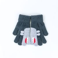 Autumn And Winter New Children's Gloves Cute Cartoon Multicolor Gloves Knitted Gloves sku image 8
