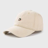 Korean Version Of The Letter D Embroidery Hat Fashion Simple Outdoor Baseball Cap Spring And Summer Sunscreen Cap sku image 2