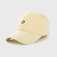 Korean Version Of The Letter D Embroidery Hat Fashion Simple Outdoor Baseball Cap Spring And Summer Sunscreen Cap sku image 6