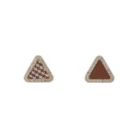 Retro Autumn And Winter Triangle Earrings 2021 New Earrings main image 6