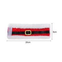 One Set Of 6 Christmas Clothes Belt Buckle Napkin Ring Napkin Set Christmas Tableware Buckle main image 7