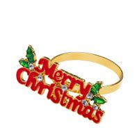 4-pieces Colorful Christmas Napkin Circles main image 6