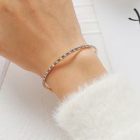 Europäische Und Amerikanische Modeschmuck Strass Frühlingsarmband Offenes Armband main image 1