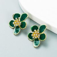 European And American Fashion Bohemian Flower Earrings Wholesale main image 3
