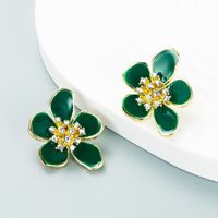 European And American Fashion Bohemian Flower Earrings Wholesale main image 4