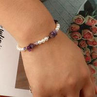 Nueva Pulsera De Perlas De Piedra Con Forma Creativa Pulseras Para Niñas De Estilo Europeo Y Americano main image 1