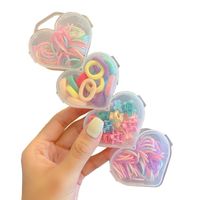 Kid's Fashion Solid Color Plastic Rubber Band main image 2