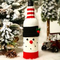 Creative Cute Knitting Wine Cover Wholesale main image 1