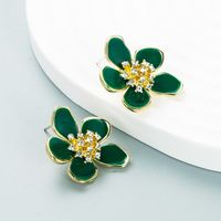 European And American Fashion Bohemian Flower Earrings Wholesale sku image 2