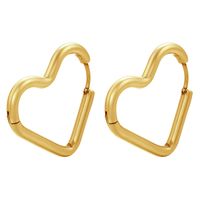Fashion Geometric 304 Stainless Steel 18K Gold Plated Earrings sku image 25