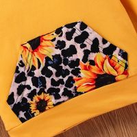 Conjunto De Tres Piezas De Pantalones De Diadema Con Estampado De Suéter Con Capucha Para Niñas Europeas Americanas main image 5