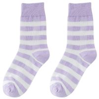 Spring And Summer Purple Plaid Socks Female Harajuku Style Purple Plaid Socks Wholesale main image 6