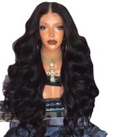 New Product Wig Black Long Curly Hair European And American Fashion Headgear main image 6