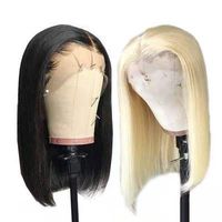 Fashion Mid-length Black Wigs Chemical Fiber Wig Wholesale main image 2
