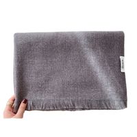 Scarf Solid Color New Cloud Imitation Cashmere Shawl Solid Color Letter Warm Scarf main image 2