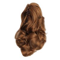 Small Wave Claw Clip Ponytail Curly Hair Lady Curly Hair Wavy Wig sku image 11