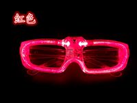 Party Bar Concert Props Glowing Glasses Led Cold Light Glasses Flashing Toys Wholesale sku image 3