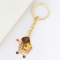 Cute Alloy Animal Pendant Keychain Wholesale sku image 1