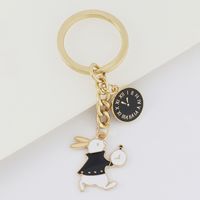 Cute Alloy Animal Pendant Keychain Wholesale sku image 7