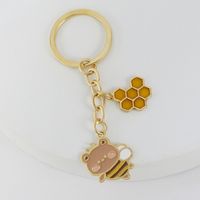 Cute Alloy Animal Pendant Keychain Wholesale sku image 3