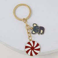 Cute Alloy Animal Pendant Keychain Wholesale sku image 10