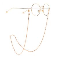 Golden Stainless Steel Chain Sunglasses Chain Non-slip Glasses Rope Glasses Chain main image 3