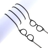 Non-slip Popular Metal Glasses Rope Black Glasses Pendant Glasses Chain Cross-border main image 5