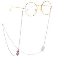 Fashionable Simple Color Elephant Chain Glasses Rope Anti-lost Metal Glasses Chain main image 4