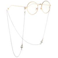 Silver Skull Handmade Eyeglasses Chain Sunglasses Sunglasses Exquisite Accessories Non-slip Decorative Frames main image 3