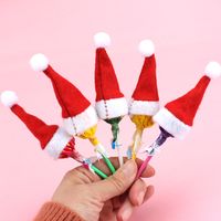 Christmas Decorations Children's Christmas Hats Christmas Lollipop Hats Christmas Non-woven Mini Christmas Hats main image 4