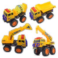 Children's Beach Toy Sliding Construction Vehicle Dump Truck Crane Bulldozer main image 6